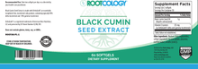 Rootcology Black Cumin Seed Extract Supplement Label
