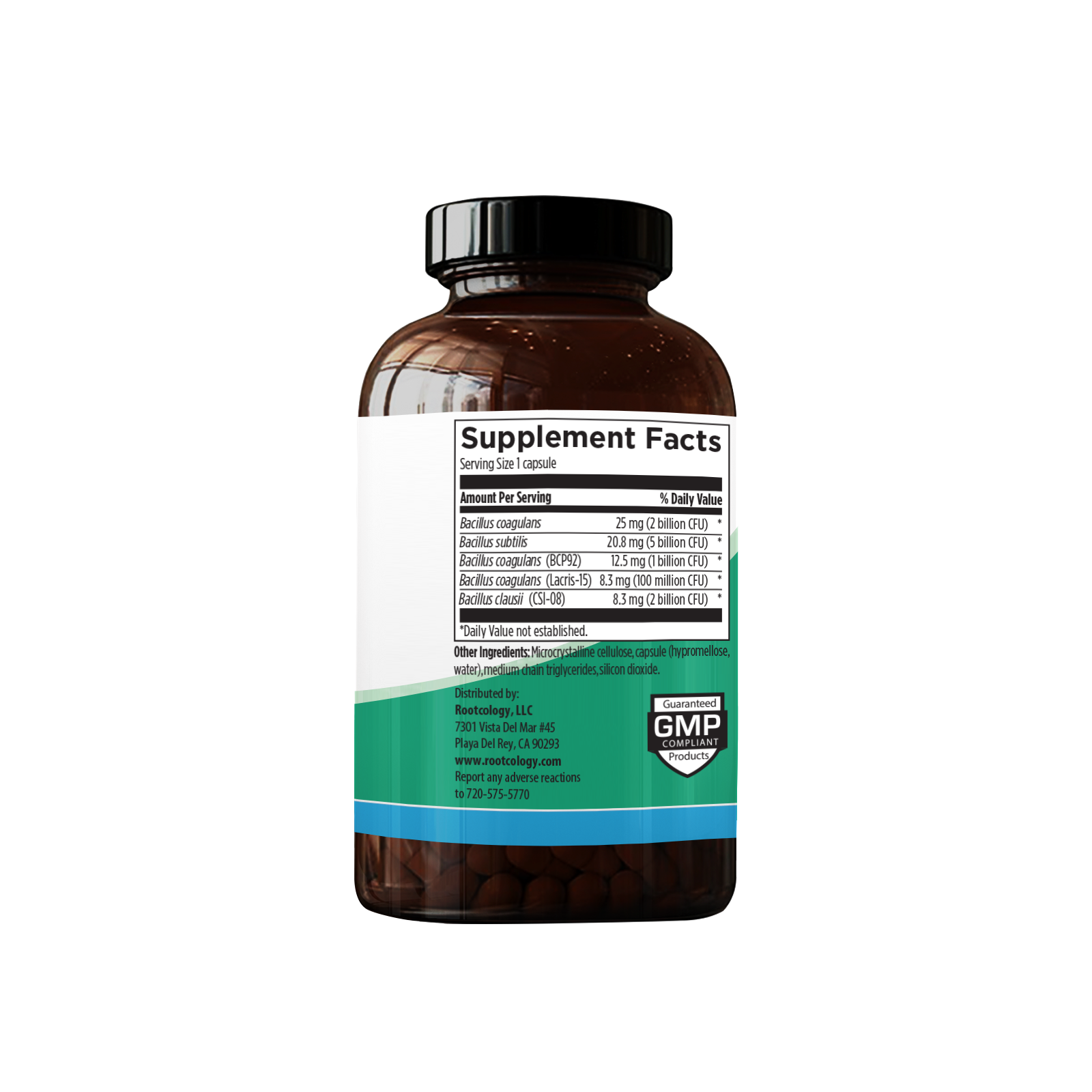 Spore Flora Bottle Supplement Facts