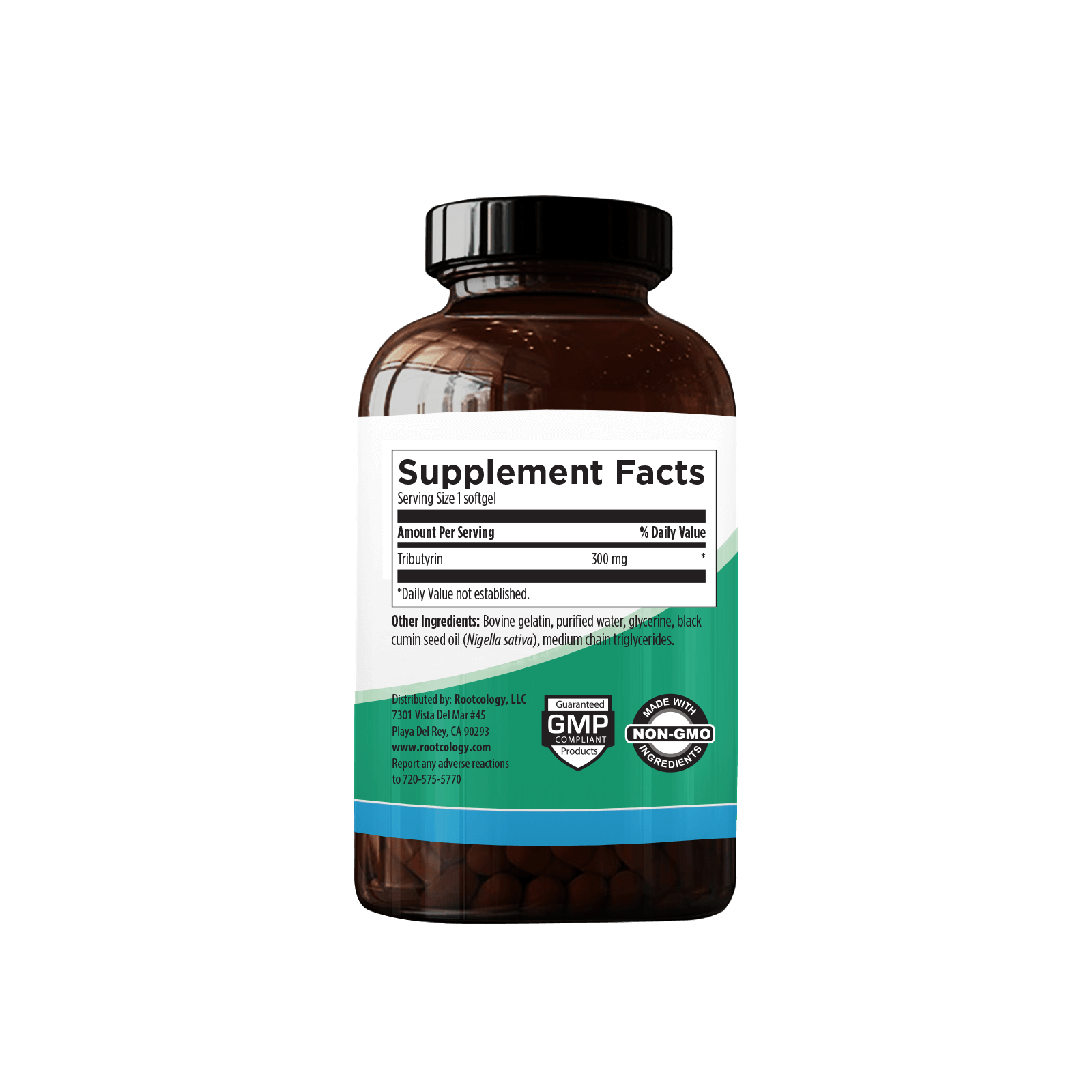 Rootcology Butyrate Balance Supplement Facts