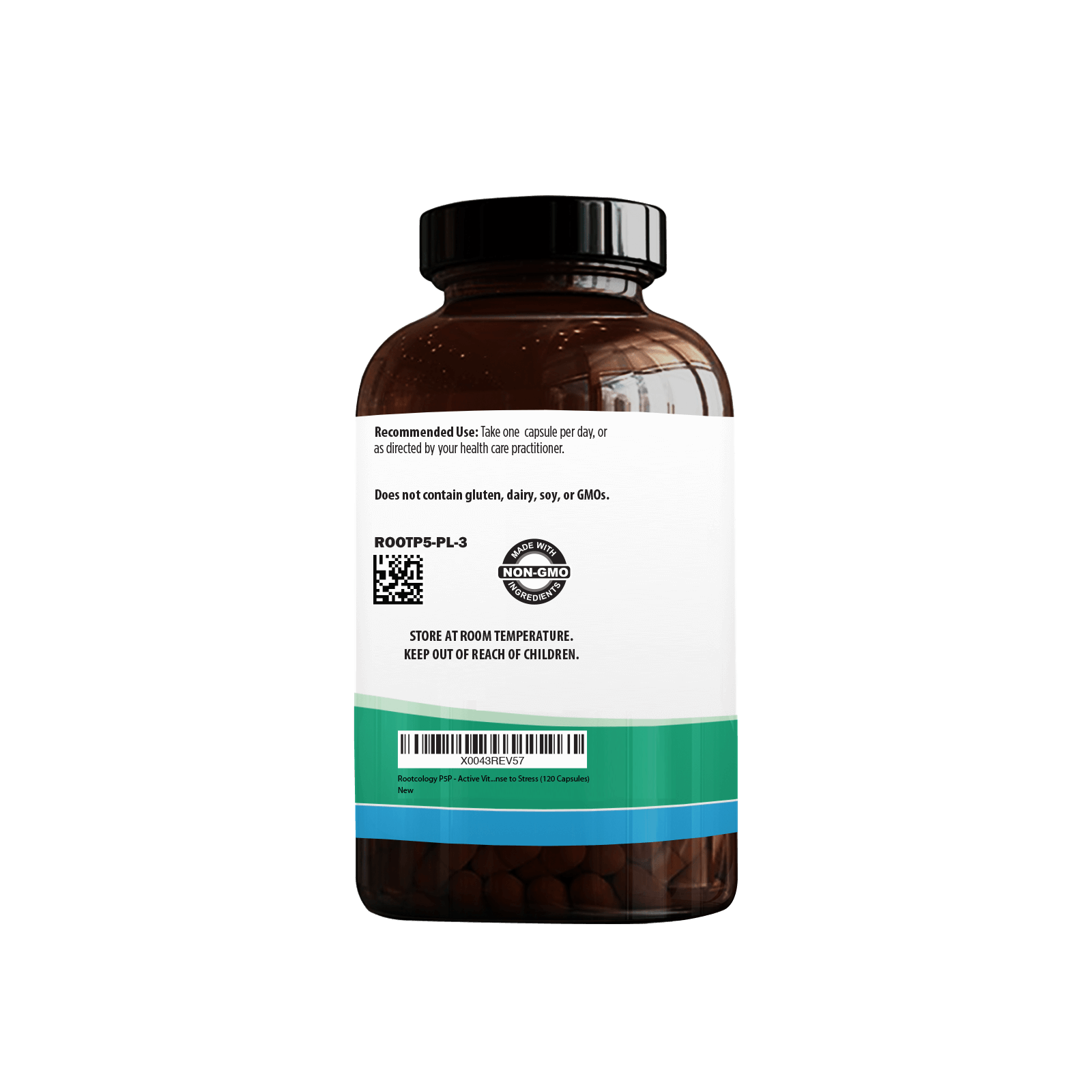 Rootcology P5P Supplement Label