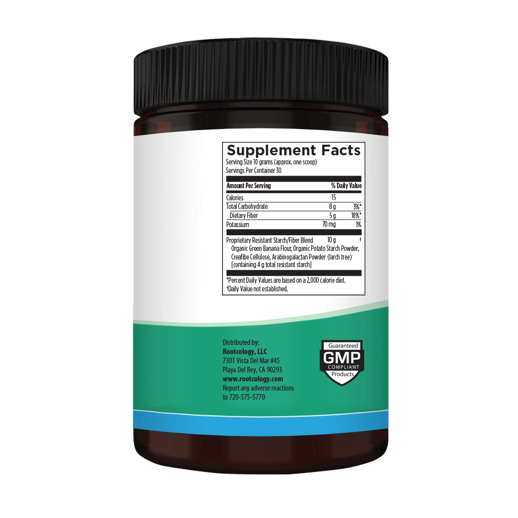 Rootcology Paleo Starch Supplement Facts