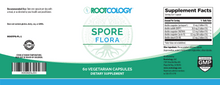 Rootcology Spore Flora Supplement Label