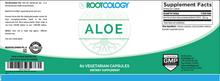 Rootcology Aloe Supplement Label