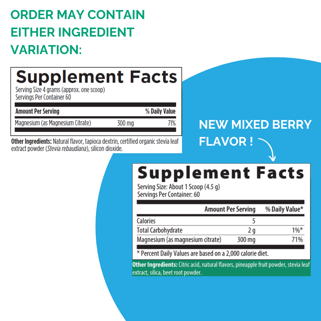 Magnesium Citrate Powder